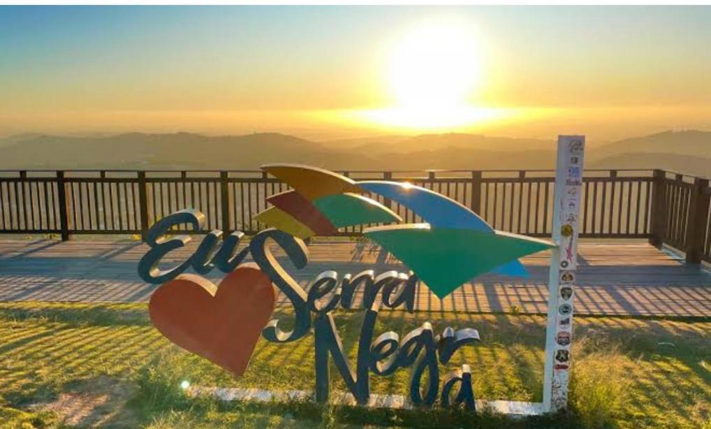 Apartamento Bem Localizado Serra Negra  Bagian luar foto